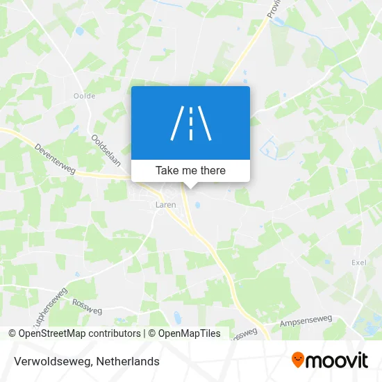 Verwoldseweg map