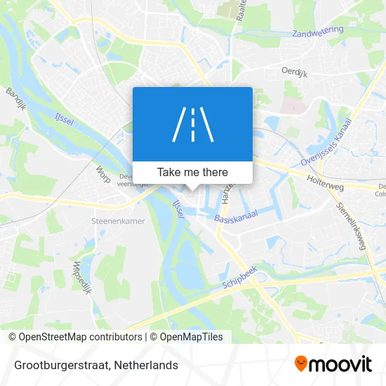 Grootburgerstraat map