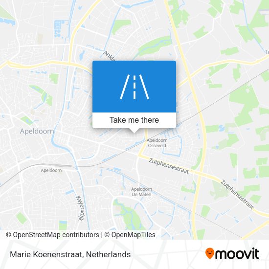 Marie Koenenstraat map