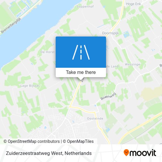 Zuiderzeestraatweg West map