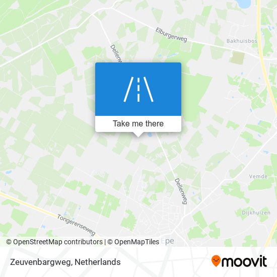 Zeuvenbargweg map