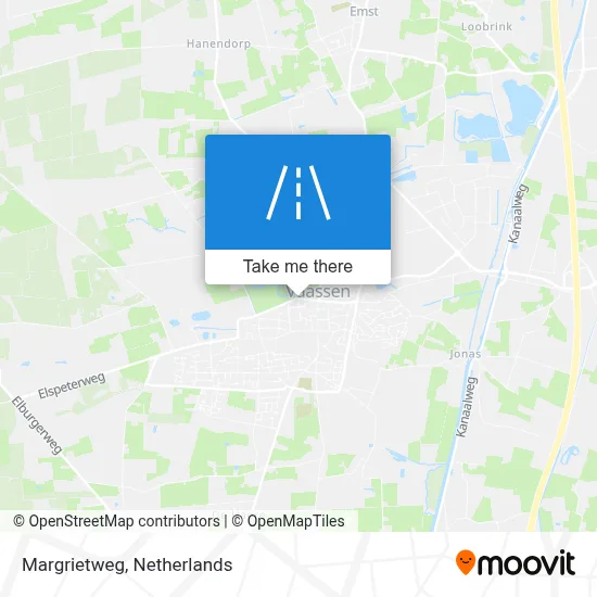Margrietweg map
