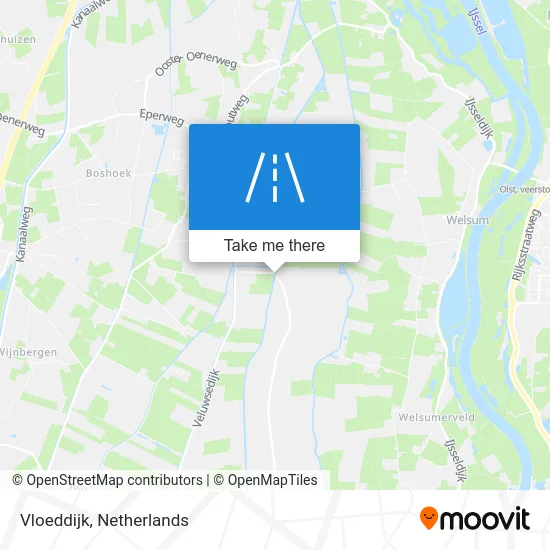 Vloeddijk map