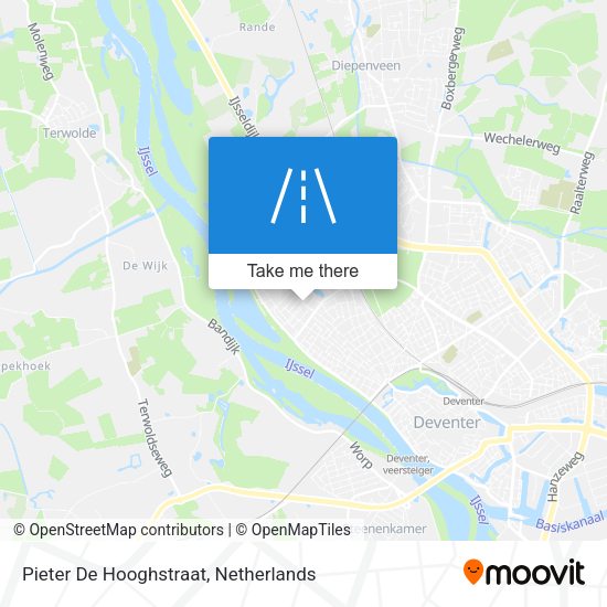 Pieter De Hooghstraat map