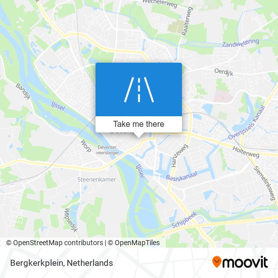 Bergkerkplein map