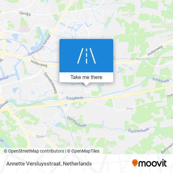 Annette Versluysstraat Karte