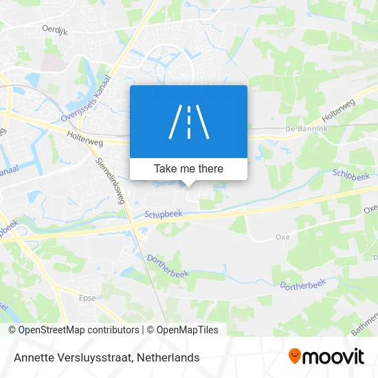 Annette Versluysstraat map