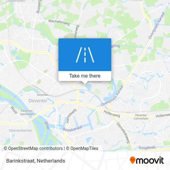 Barinkstraat map