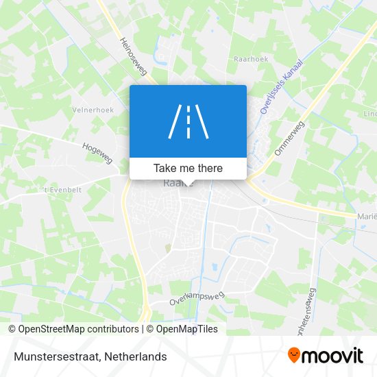 Munstersestraat map