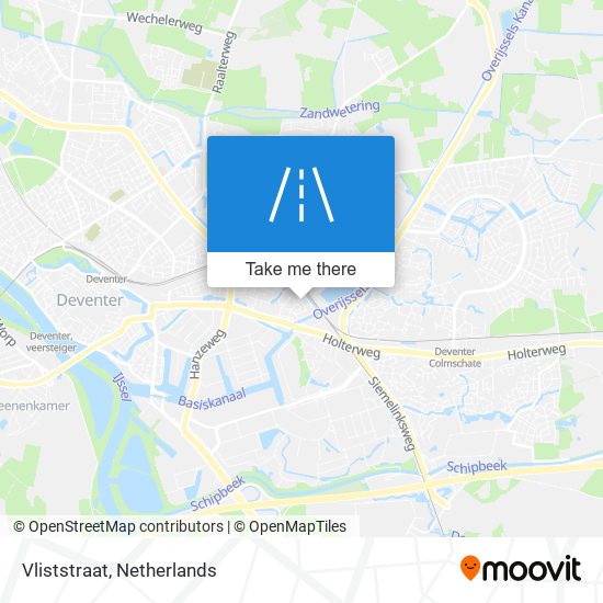 Vliststraat map