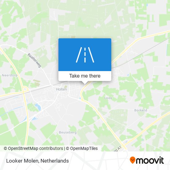 Looker Molen map