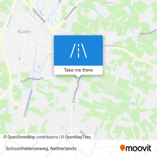 Schoonhetenseweg map