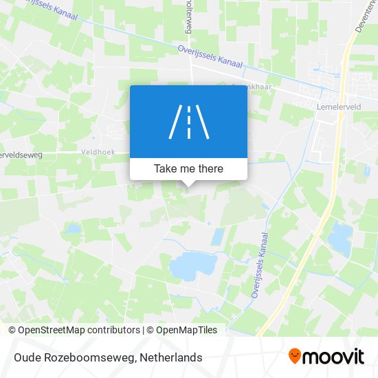 Oude Rozeboomseweg map