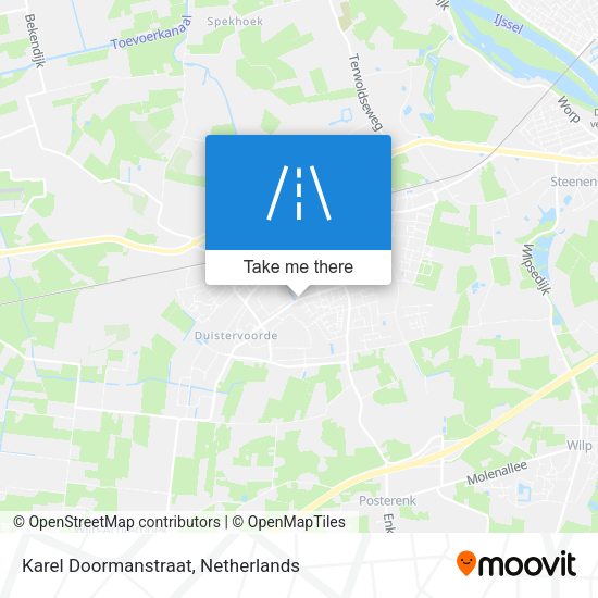 Karel Doormanstraat map