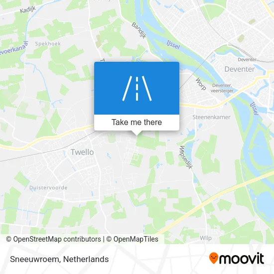 Sneeuwroem map
