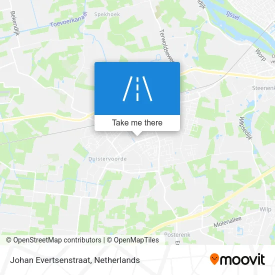 Johan Evertsenstraat map