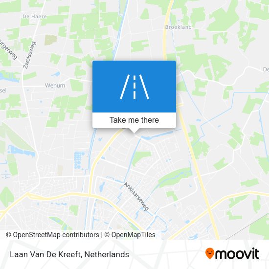 Laan Van De Kreeft map