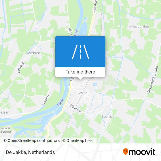 De Jakke map