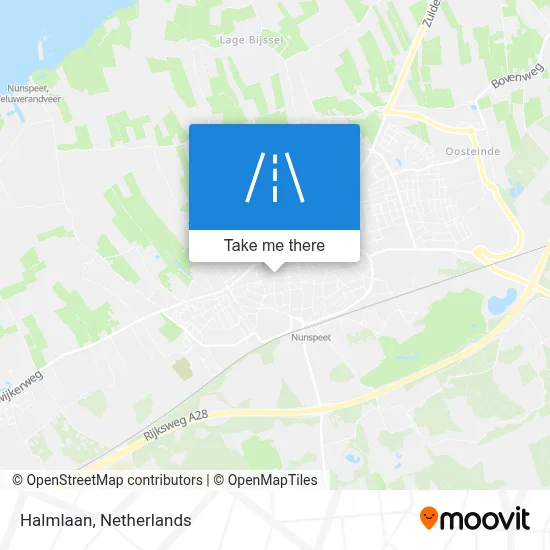 Halmlaan map