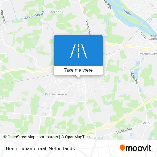 Henri Dunantstraat map