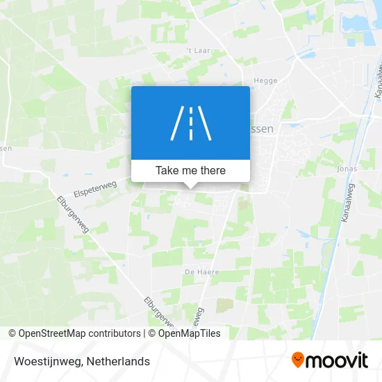 Woestijnweg map