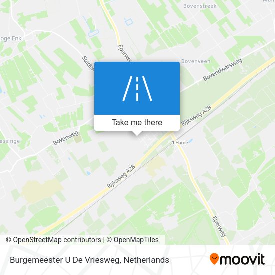 Burgemeester U De Vriesweg map