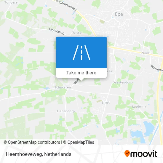 Heemhoeveweg map
