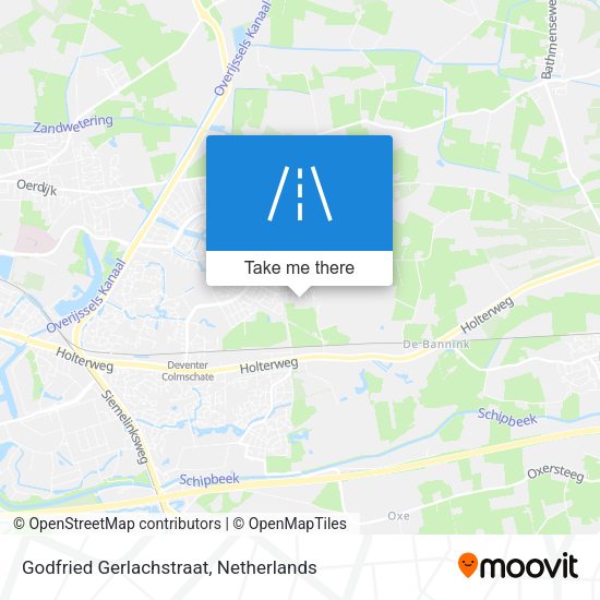 Godfried Gerlachstraat map