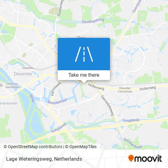 Lage Weteringsweg map