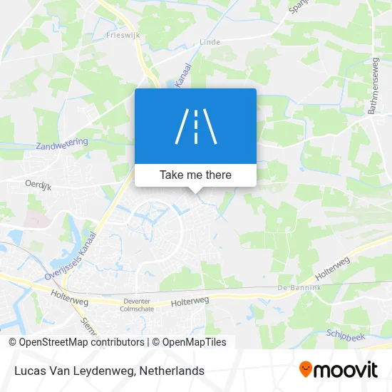 Lucas Van Leydenweg map