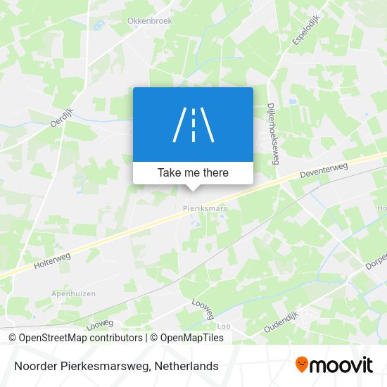 Noorder Pierkesmarsweg map