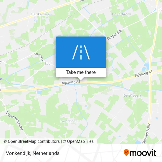 Vonkendijk map
