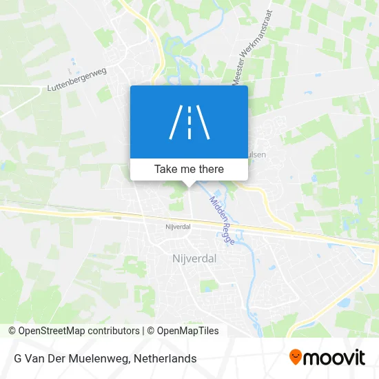 G Van Der Muelenweg map