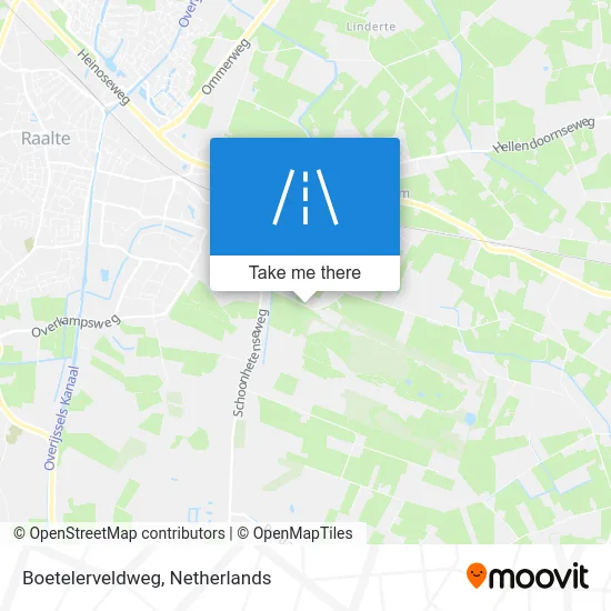 Boetelerveldweg map