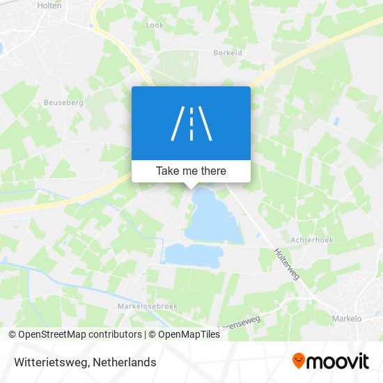 Witterietsweg map