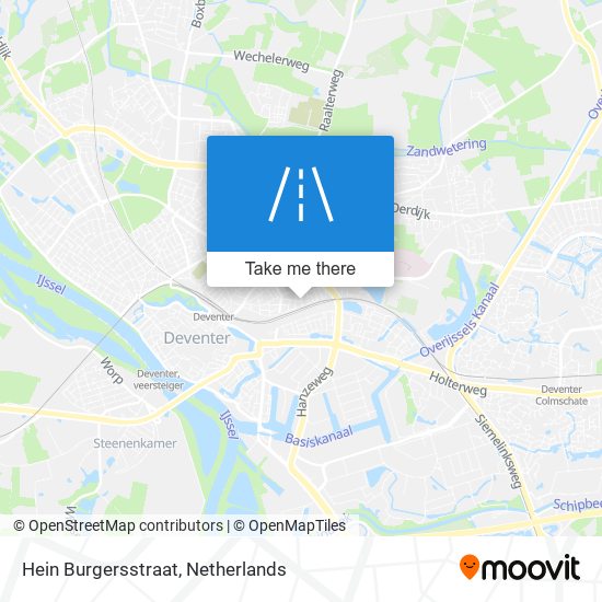 Hein Burgersstraat map