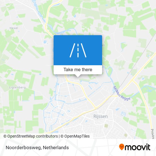 Noorderbosweg map