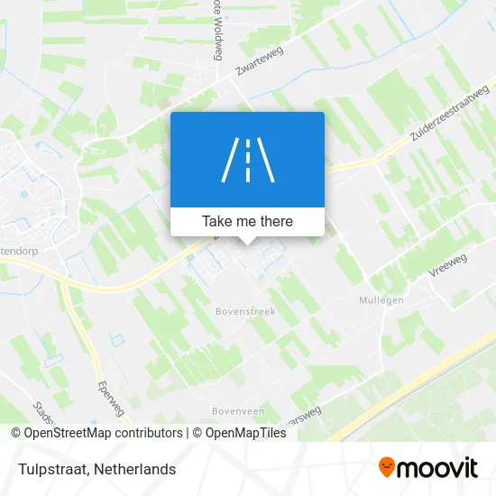 Tulpstraat map