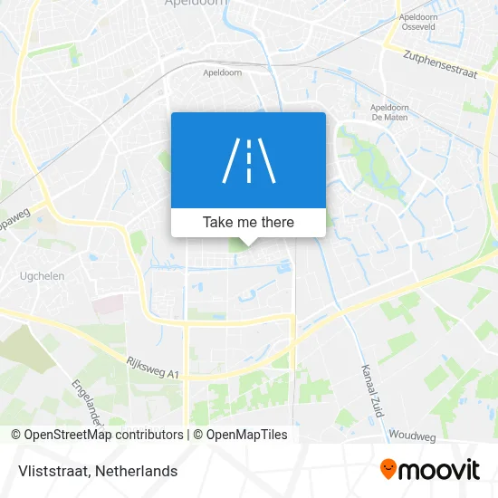 Vliststraat map