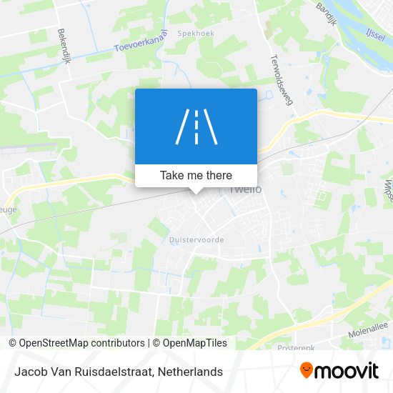 Jacob Van Ruisdaelstraat map