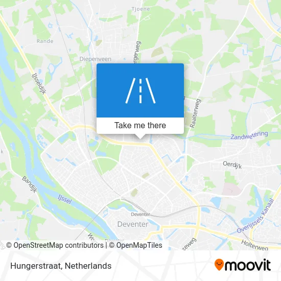 Hungerstraat map