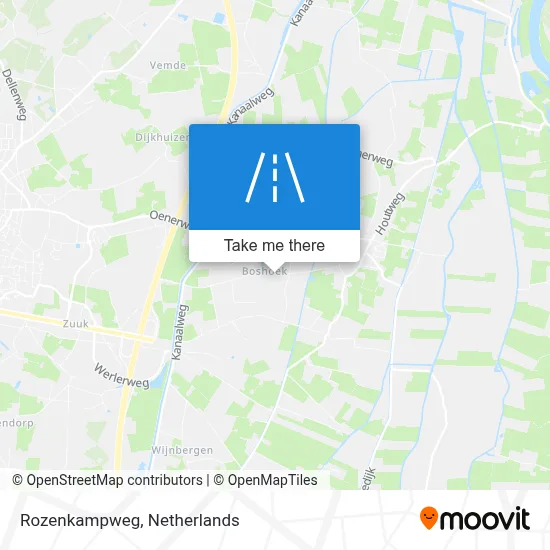 Rozenkampweg map