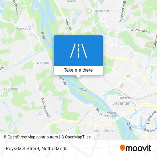 Ruysdaelstraat map