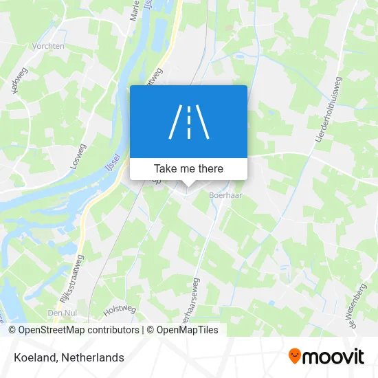 Koeland map