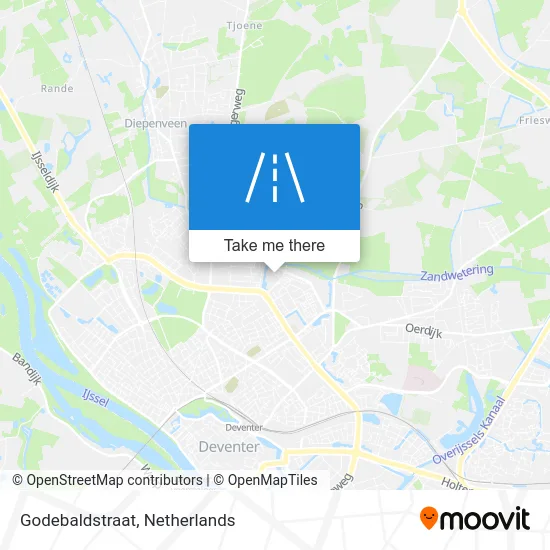 Godebaldstraat map