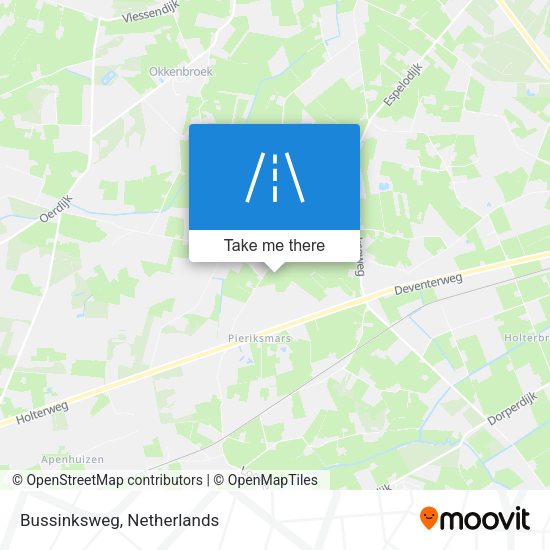 Bussinksweg map