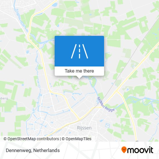 Dennenweg Karte