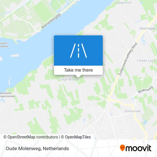 Oude Molenweg Karte