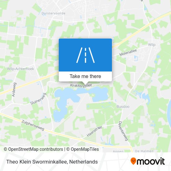 Theo Klein Sworminkallee map