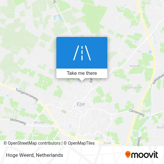 Hoge Weerd map